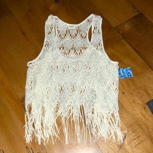 Free People intimately white tank top